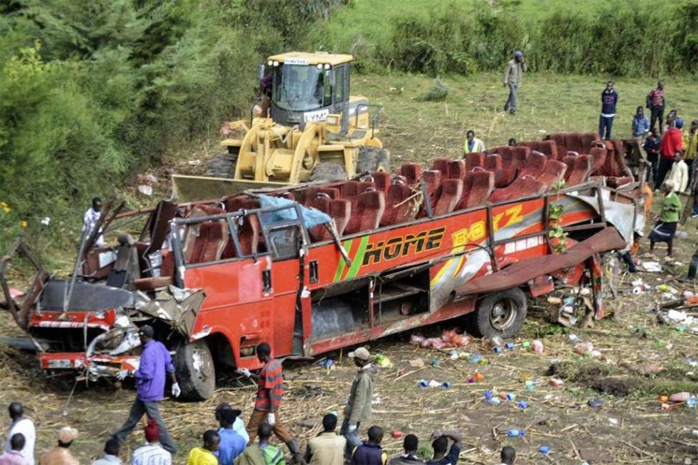 Kenya'da otobüs kazası: 20 ölü